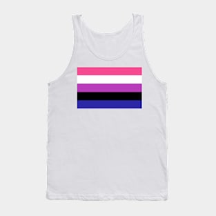 Genderfluid Pride Flag Tank Top